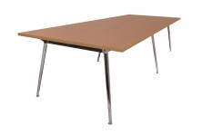 RAB3212. 3200 X 1200 Rapid Air Boardroom Table. Also Available RAB2412. 2400 X 1200. White, Beech, Cherry, Oak